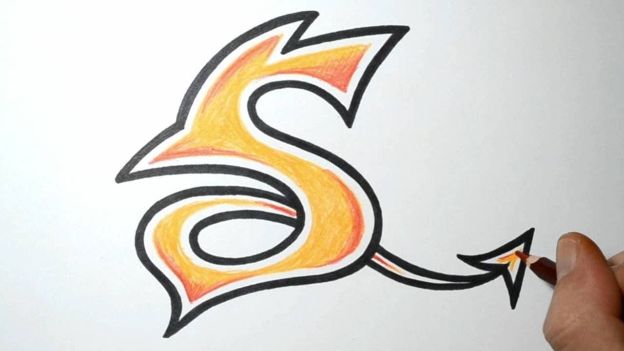 How to Draw Wild Graffiti Letters S