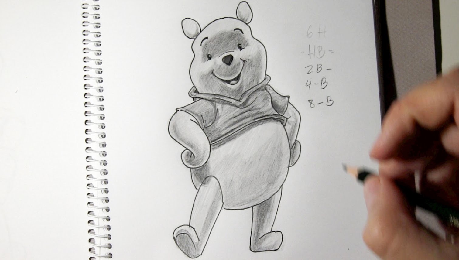 How To Draw Winnie The Pooh Step By Step With Pencil Things To Draw 