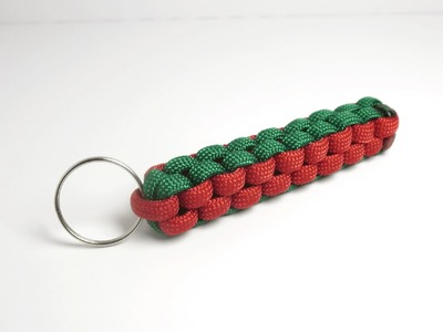 How to make a (Crown Sinnet) Paracord Keychain Lanyard.Square.Thing :P