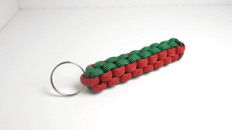 How to make a (Crown Sinnet) Paracord Keychain Lanyard.Square.Thing :P