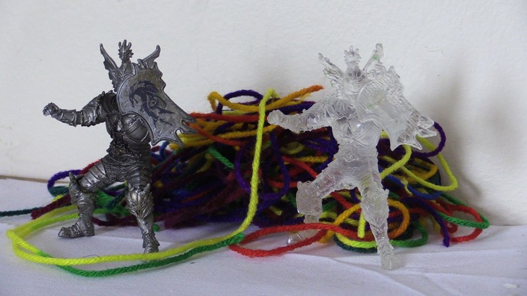 How To Make A Two Part Mold And Cast Crystal Clear Medieval Knight Action Figures