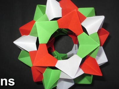 How to make an Origami Spiky Icosidodecahedron (Complete Folding Instructions)