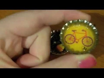 How to make bottle cap charms