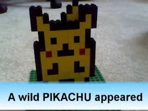 How to Make Lego Pikachu and Pokeball