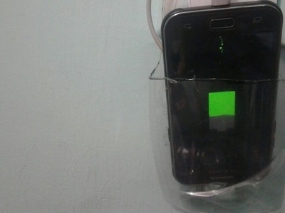 How to make mobile charging stand with plastic bottle