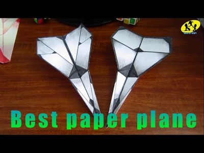 How to make paper planes that fly far and fast ✯ Best paper plane
