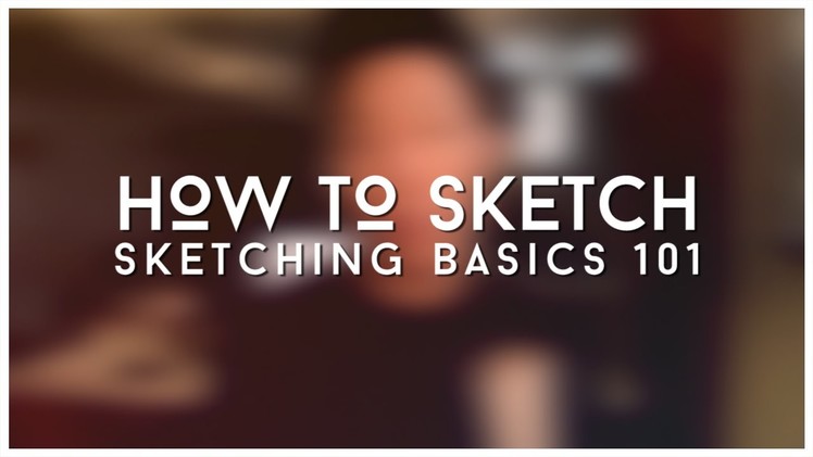 HOW TO SKETCH (Sketching Basics 101) | sketchawayray