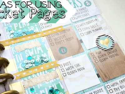 How to Use Happy Planner Pocket Pages