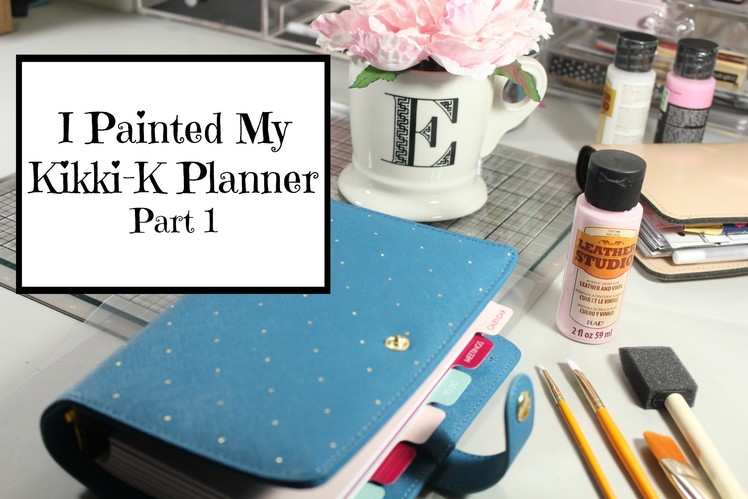 I Painted My Planner | part 1