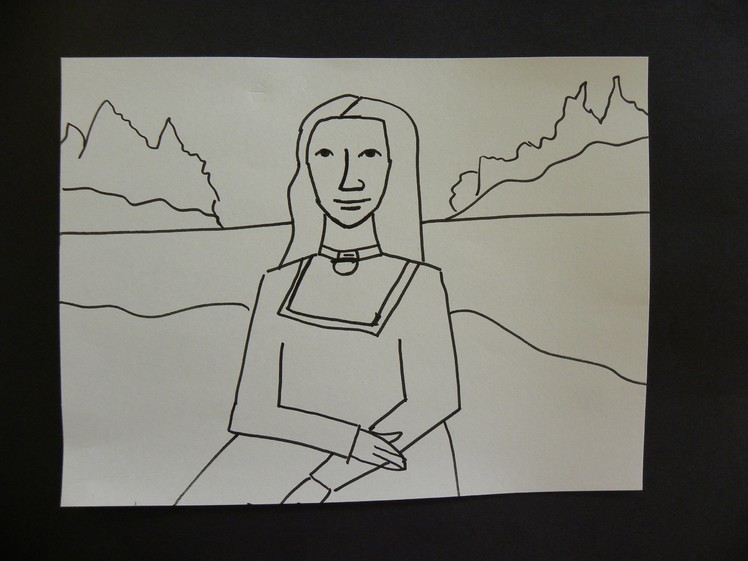 Kids Can Draw: Easy Mona Lisa For Young Kids.