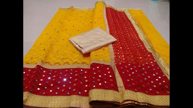 Latest designer patola sarees with price.fashion9tv.price:1450.-