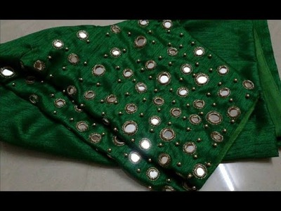 Latest mirror blouses designs