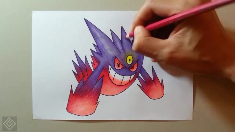 Mega Gengar - Pokemon Mega Evolution #6 | Labyrinth Draw