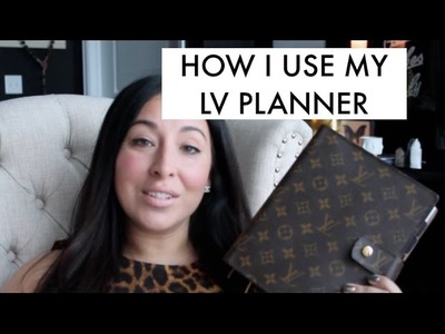 My LOUIS VUITTON GM planner and how I use it to manage my time + schedule