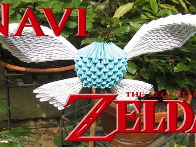 Navi Legend Of Zelda [sped-up] 3D origami