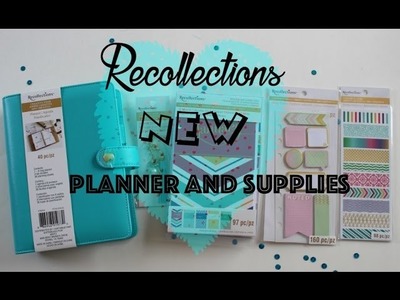 "New" Recollections planner and supplies - Michael's haul - May 2016 - Planner haul 7