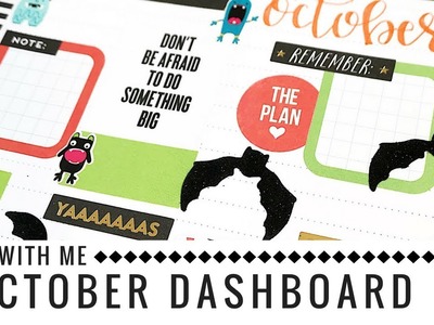 October Monthly Planner Dashboard | by Rochelle