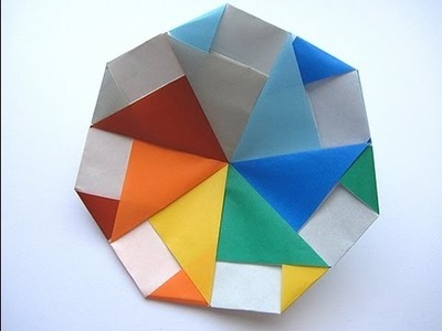 Origami Modular Spinning Top