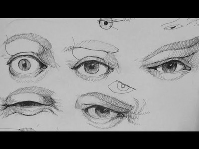 Pen & Ink Drawing Tutorials | How to draw realistic eye expressions