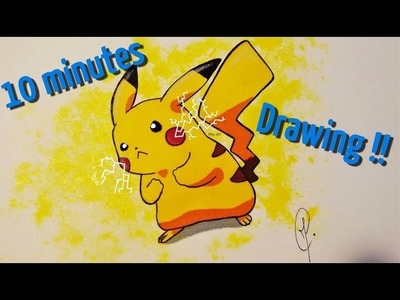 Pikachu Attack - Real Time Drawing