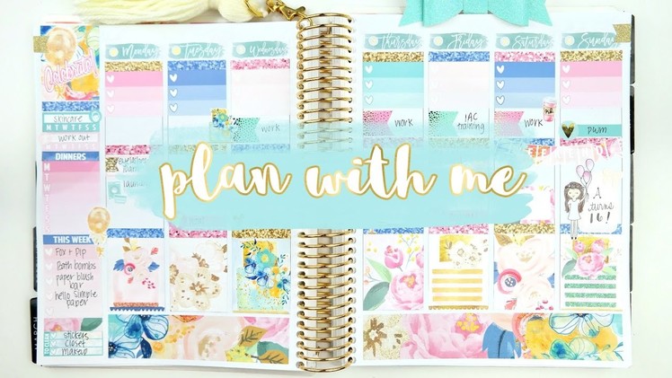 Plan with Me | Celebrate ft. Scribble Prints Co