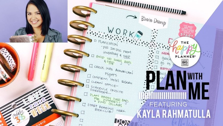 Plan With Me!. Feat: Kayla Rahmatulla!