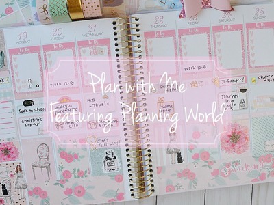 Plan with Me Featuring Planning World