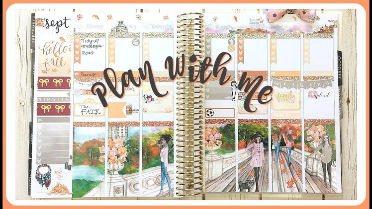 Plan With Me! Hello Fall | Erin Condren Planner