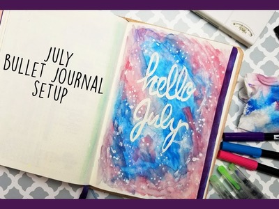PLAN WITH ME | July 2017 Bullet Journal Setup