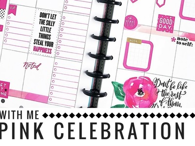 Plan with Me: Pink Celebration | by Rochelle