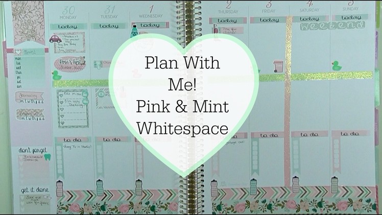 Plan With Me | Recollections LARGE Planner w. Whitespace