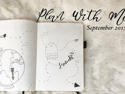 PLAN WITH ME | September 2017 | Bullet Journaling for Multiple Jobs