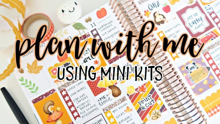 Plan With Me: Using a Mini Kit