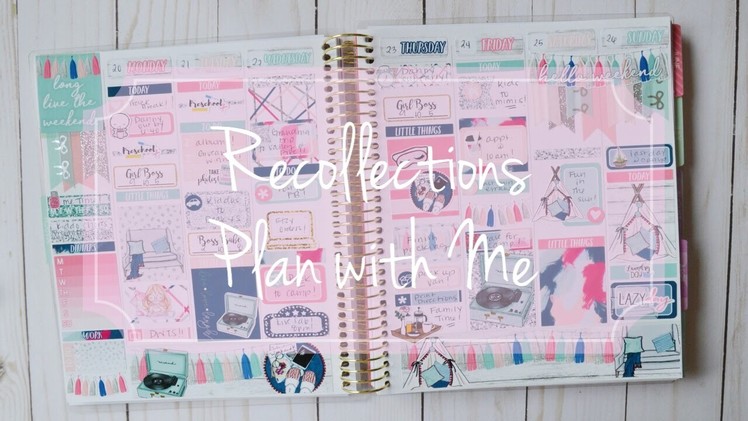 Recollections Plan with Me Featuring Shop Jessica Hearts