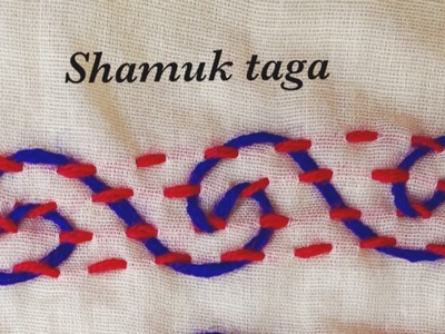 Shamuk taga (nakshi)stitch.Keya's craze hand embroidery-19