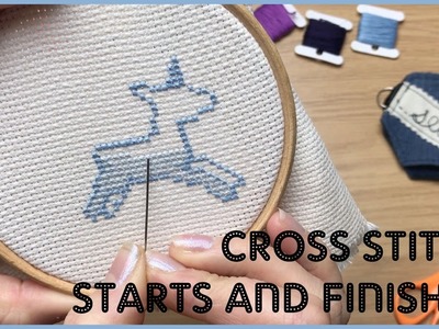 Starts and Finishes with a UNICORN Cross Stitch