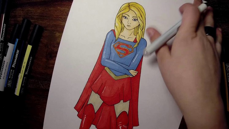Supergirl - Speed Drawing