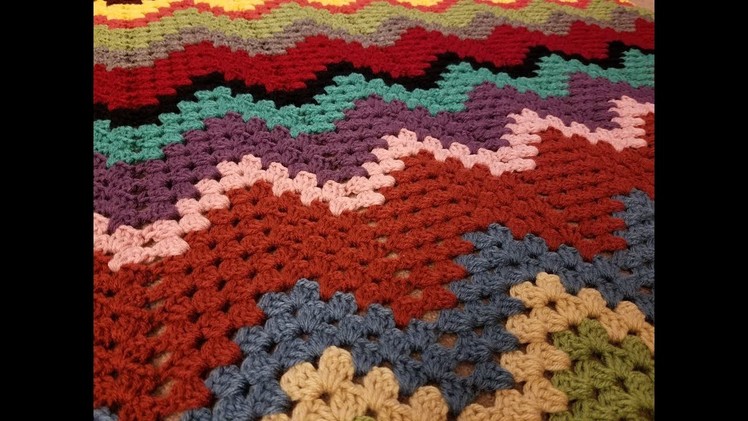 The "Granny Ripple Stitch" Crochet Tutorial!