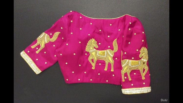 Traditional Designer Blouse For Silk Saree