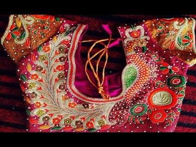 Wedding Blouse Designs For Silk Sarees