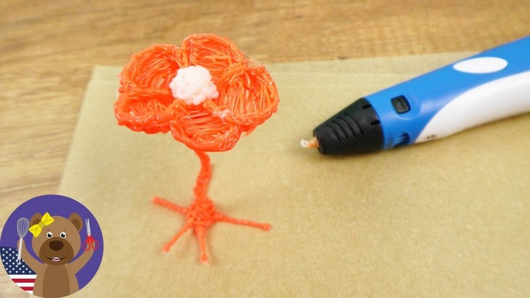 3D PEN Flower Project | Learning 3D | DIY 3D Projects as Decoration and Gifts