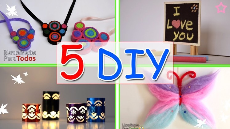 5 Minute Crafts - 5 Quick and Easy DIY Ideas! Ana | DIY Crafts