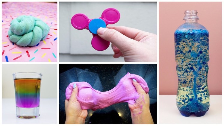 6 DIY PROJECTS YOU HAVE TO TRY | SLIME. FIDGET SPINNERS. BATH BOMBS & MORE