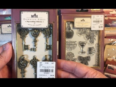 Craft Haul:  Tuesday Morning (Downton Abbey, 7gypsies & more)-Part 1