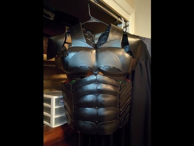 DIY Batman upper armor build tutorial part 2