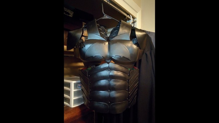 DIY Batman upper armor build tutorial part 2