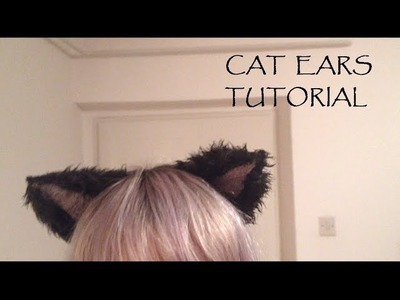 DIY Cat ears (neko ears; nekomimi) TUTORIAL
