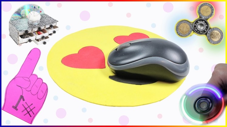 DIY Compilation | Fidget Spinner | Fan Fingers | Emoji Mouse Pads