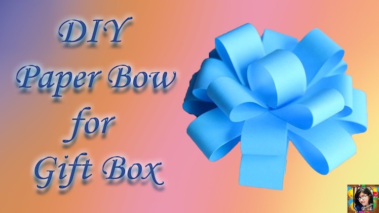 DIY easy paper bow tutorial, DIY easy paper bow with DIY Creations, DIY easy paper bow,