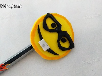 DIY Emoji Pencil top Tutorial | Easy craft for kids | JK Easy Craft 224